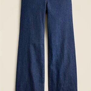 J. Crew Petite Denim Trouser in 1996 Semi Stretch in Henry Louie Wash